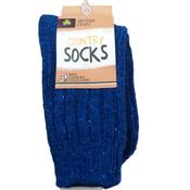 Irish Tweed Socks - Blue image