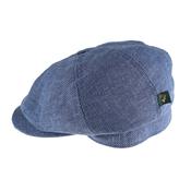 Blue Driving Linen Cap image