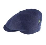 Denim Driving Linen Cap image