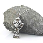 Marcasite Vintage Celtic Cross Pendant image