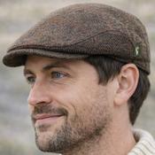 Brown Trinity Flat Cap