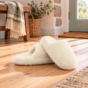 Cozy Natural Wool Slippers image