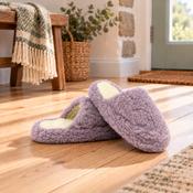 Cozy Lilac Wool Slippers image