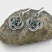 Sterling Silver Celtic Knot Earrings image