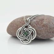 Sterling Silver Celtic Knot Necklace image