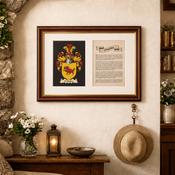 Family Crest Story Parchment image