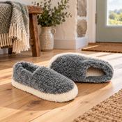 Charcoal Wool Full Slippers image