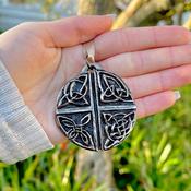 Love Cross in Everlasting Bronze