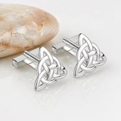 Sterling Silver Celtic Knot Cufflinks image