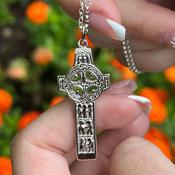 Historic Clonmacnoise Cross in Gold - Recreation Collection