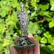 St Patrick Statue in Fine Pewter image