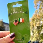 Irish American Lapel Pin image