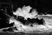 Crashing waves