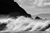 Crashing waves