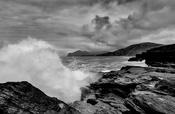 Crashing wave