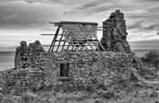 Ruins of a house
