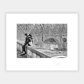 Kissing by the Tiber image