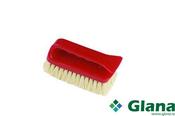 HILLBRUSH Premier, Upholstery Brush, Soft, Tampico Fibre,154mm, Red - Glana