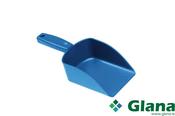 HILLBRUSH Scoop, Metal Detectable, 245mm , 145mm x 111mm, 650ml, Blue - Glana