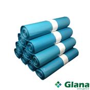 PAKUFOL Blue Drawstring Refuse Sack,720mm x 1050mm - Glana