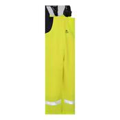 Discover ELKA Unlimited Fluorescent Yellow and Navy Bib and Brace with High Waist – Stay Visible and Comfortable All Day! - Glana image