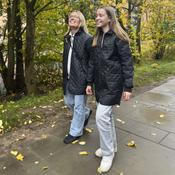 Embrace Winter with ELKA Long Thermal Black Jacket - Glana image