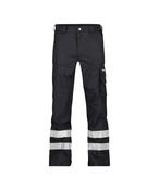 DASSY® CLASSIC Vegas Durable Work Trousers in Black or Navy Blue Rugged Construction-Ready Comfort Product Variation - Glana image