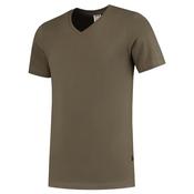 Reliable TRICORP Fitted V-Neck T-Shirt in 13 Colours, 160gsm Fabric - Glana image