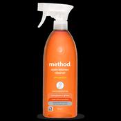 Clean With Meaning METHOD Clementine Daily Kitchen Spray, 828ml - Glana image