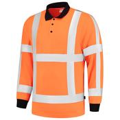 Energetic TRICORP Long Sleeve Hi-Vis RWS Polo Shirt, 2 Colours, 180gsm - Glana image