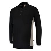 Vibrant TRICORP Bicolor Polo Collar Sweater with Chest Pocket, 11 Colours - Glana image