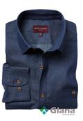 Versatile BROOK TAVERNER Jasper 100% Cotton Denim Shirt - Glana image