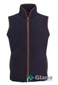 Urban BROOK TAVERNER Cincinatti Unisex Fleece Gilet, 4 Colours - Glana image