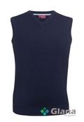 Agile BROOK TAVERNER Detroit V-neck Slipover Sleeveless Jumper, 3 Colours - Glana image