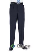 Artful BROOK TAVERNER Langham Single Pleat Trouser, 3 Colours - Glana image