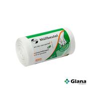 Sleek DEISSFIRST PLUS® White Pedal Bin Liners, 225mm x 520mm, LDPE, 20L Capacity - Glana image