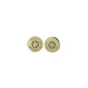Burren Gold Round Earrings image