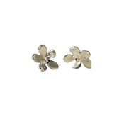 9ct. Gold Saxfrage Burren Flower Earrings image