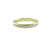 18ct. Yellow Gold Eternity Ring with 18 Diamonds image