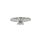 1ct. Platinum Diamond Solitaire Ring image