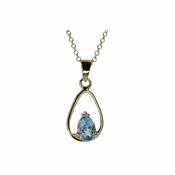 9ct. Yellow Gold Pear Shaped Pendant image