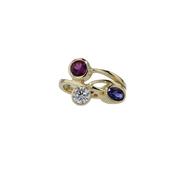 9ct Yellow Gold Birthstone/Gemstone Ring image