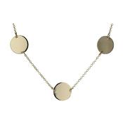 9ct. Yellow Gold Disc Pendant image