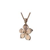 9ct Rose Gold Burren Flower Pendant image