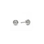 0.50ct LAB Diamond 9ct White Gold Earrings
