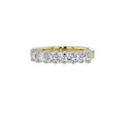 7 Diamond Eternity Ring in 18ct Yellow Gold image
