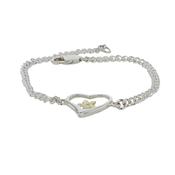 Hearted Shaped Burren Flower Bracelet image