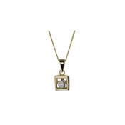 9ct Yellow Gold 0.10ct Diamond in a Box image