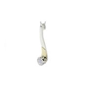 Handforged Silver Pendant with 9ct Gold Overlay image