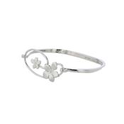 Burren Flower Flip Top Bangle image
